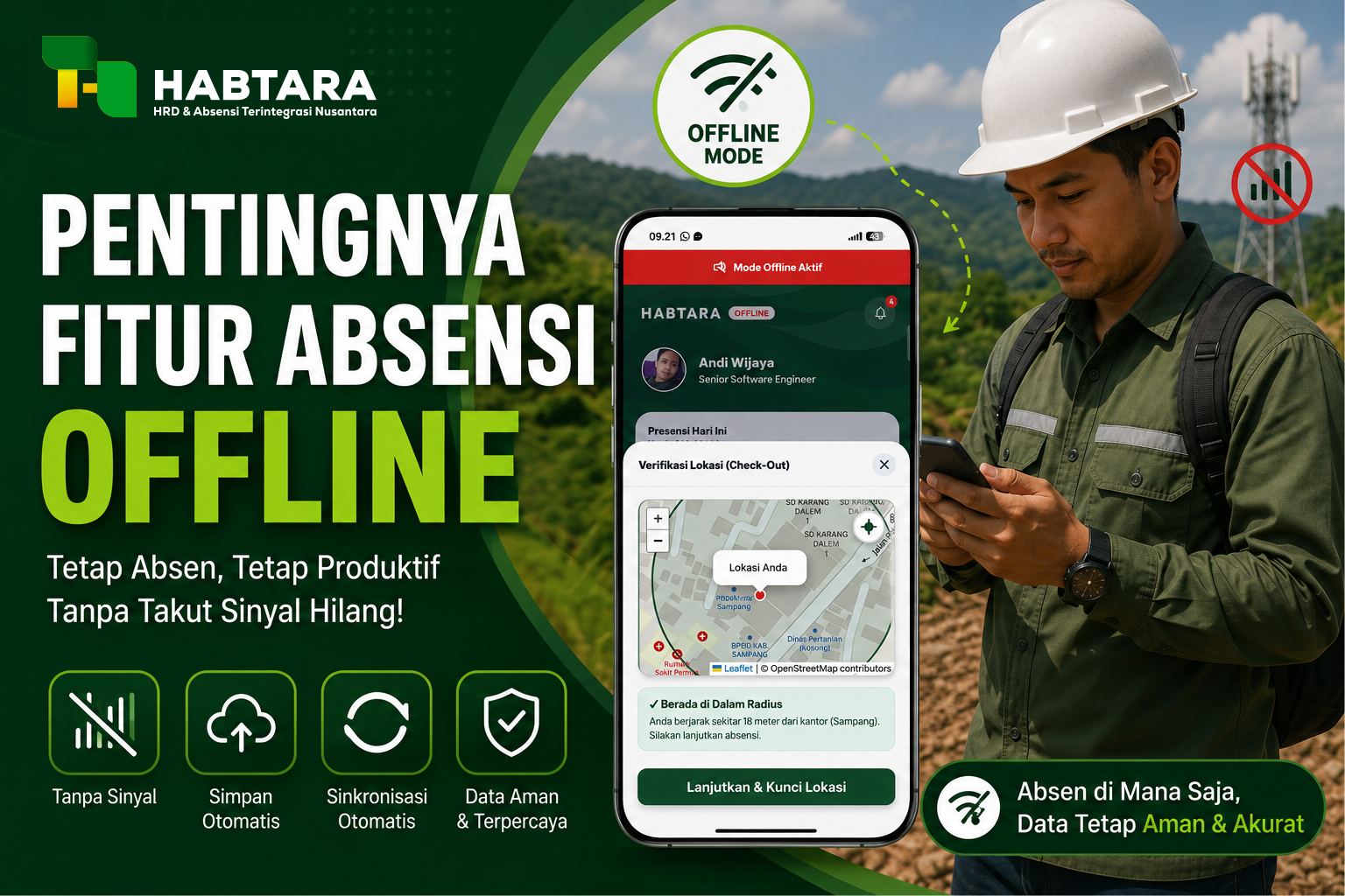 Pentingnya Fitur Absensi Offline untuk Perusahaan Modern
